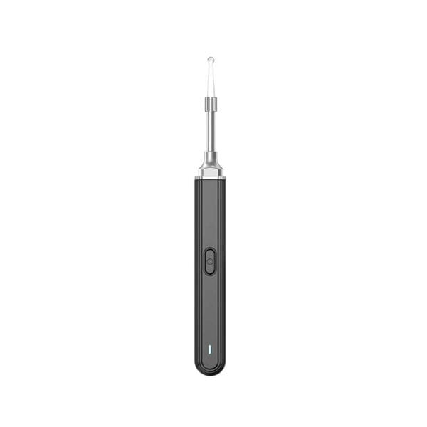 wireless ear wax removal tool X8 black white label