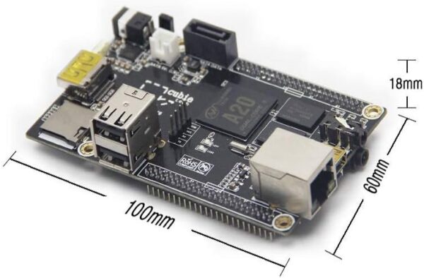 Allwinner  A20 Development Board Cubieboard2 Dual core with 4GB Nand Flash - Image 2