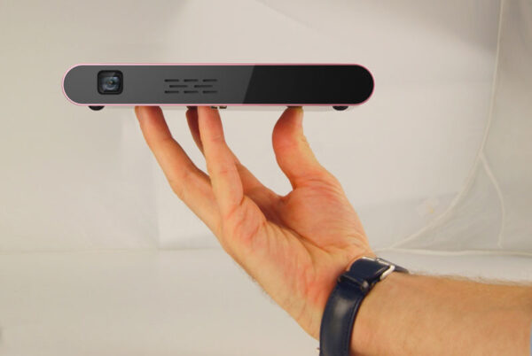 AIWEDO C3 Mini Projector, Pocket-Sized DLP Portable Projector,  HDMI WiFI Built-in Battery - Image 4