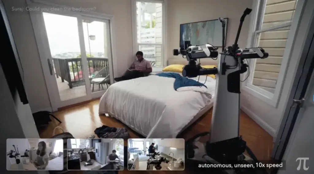 Physical Intelligence π robot